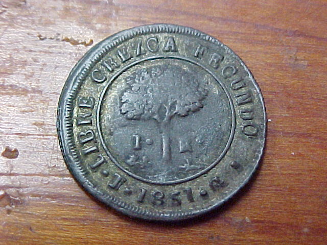 Honduras,-2-Reales,-1847